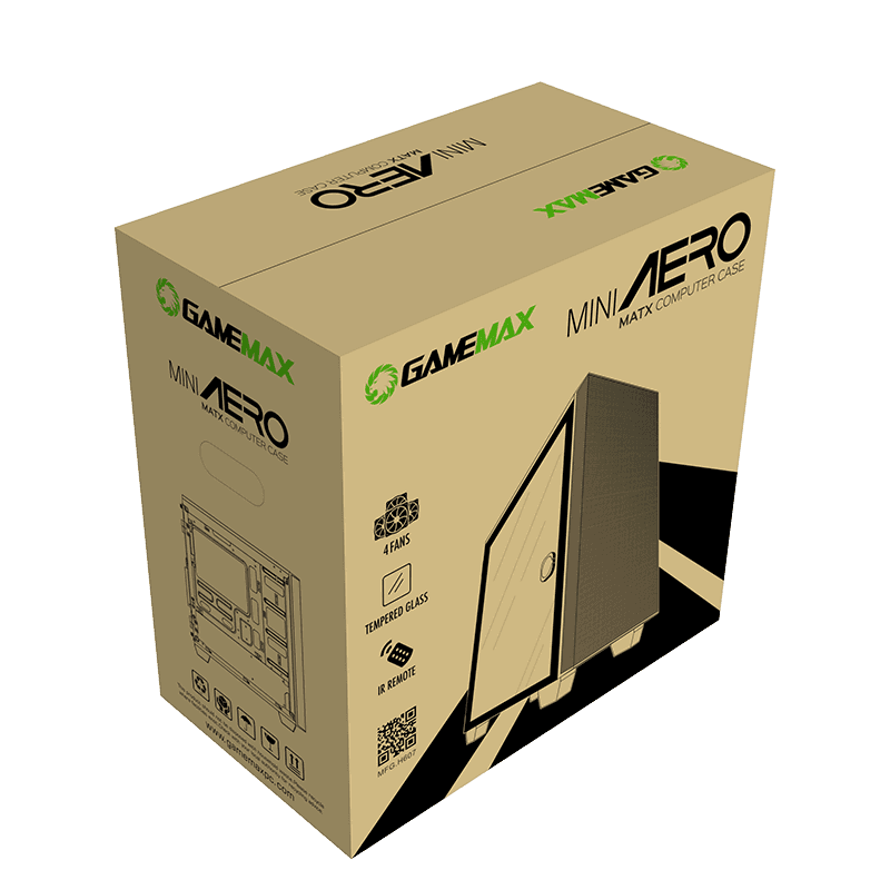 GAMEMAX Aero E-ATX GAMING CASE GAMEMAX Aero E-ATX GAMING CASE